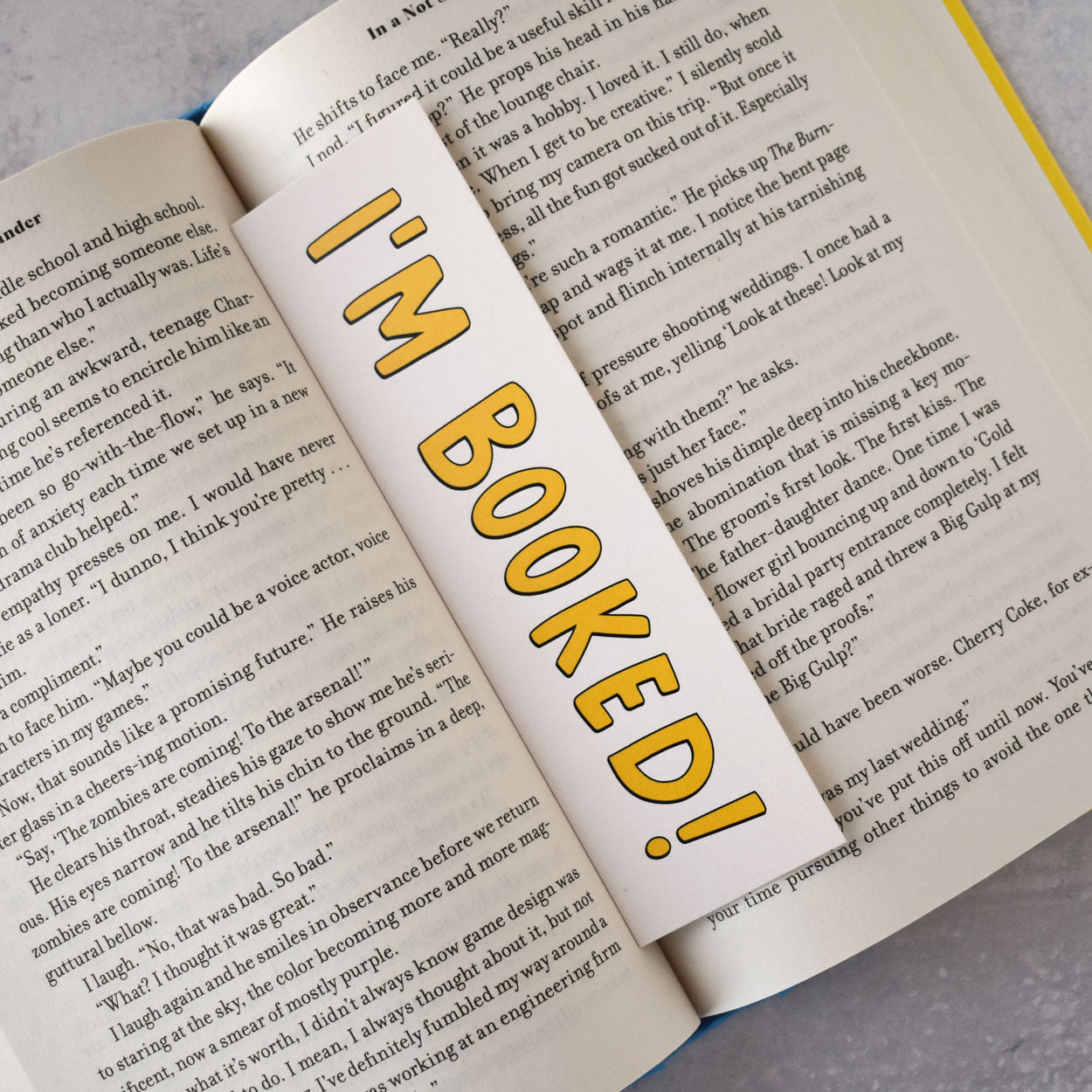 I'm Booked Bookmark