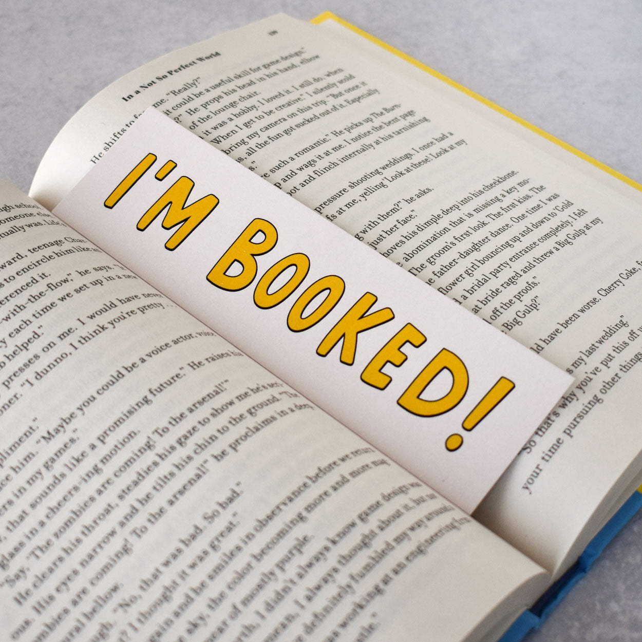 I'm Booked Bookmark