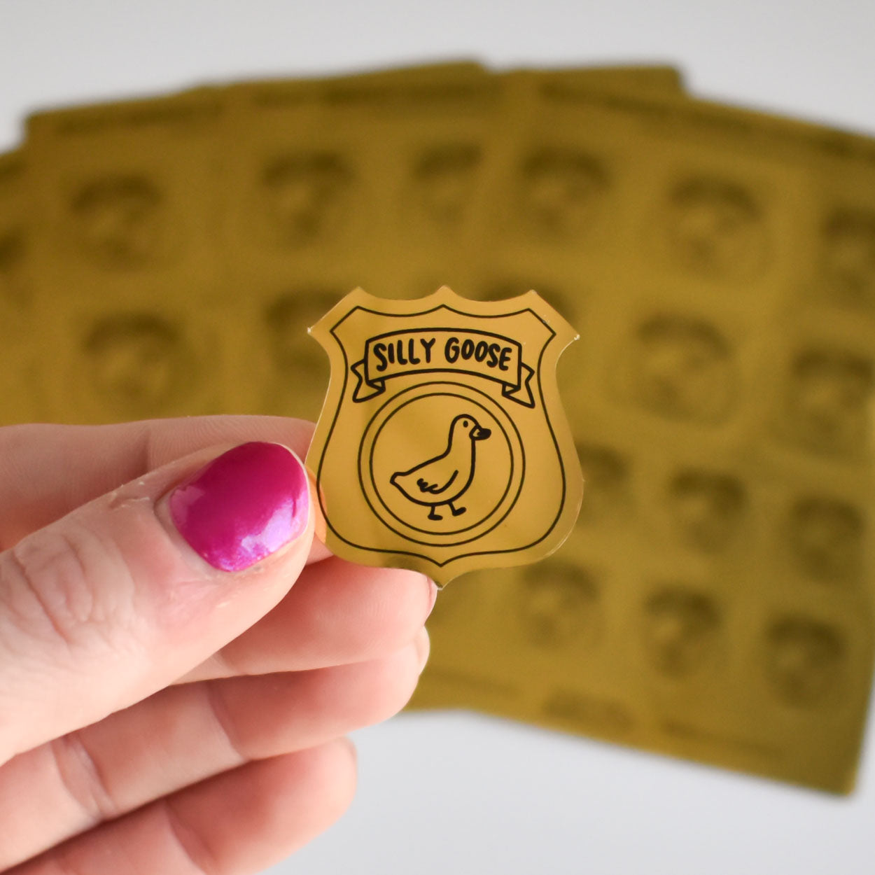 Silly Goose Sticker Sheet
