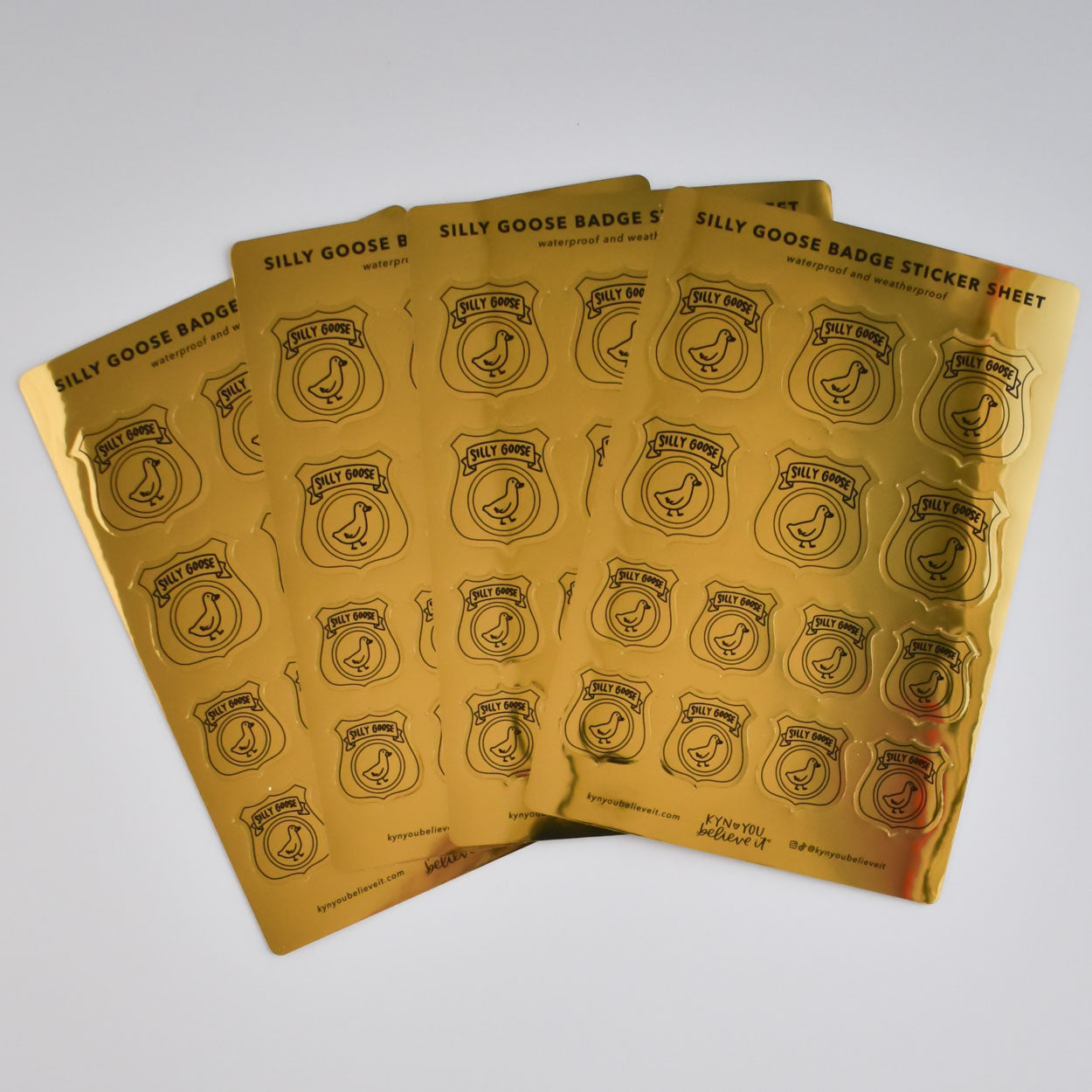 Silly Goose Sticker Sheet