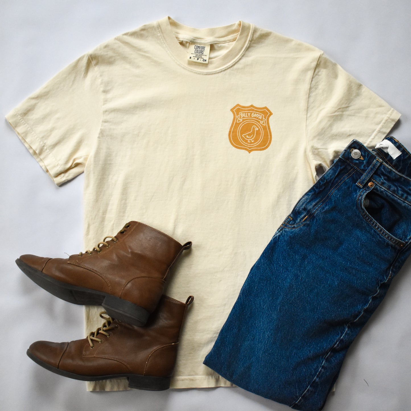 Silly Goose Badge Tee