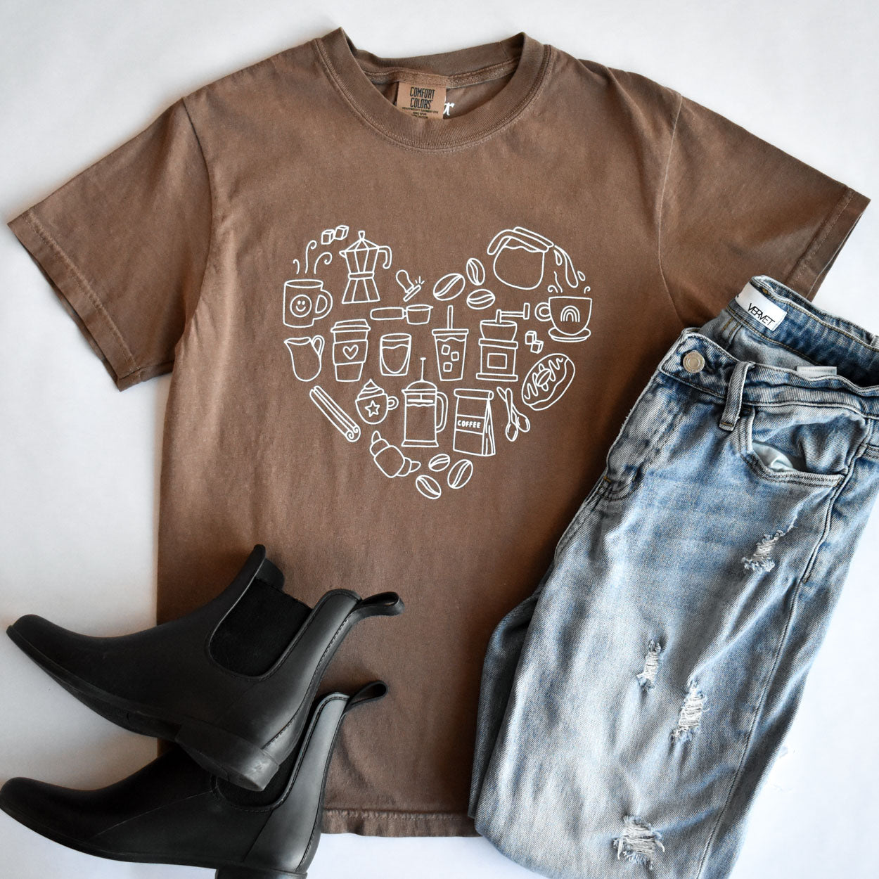 Coffee Heart Tee