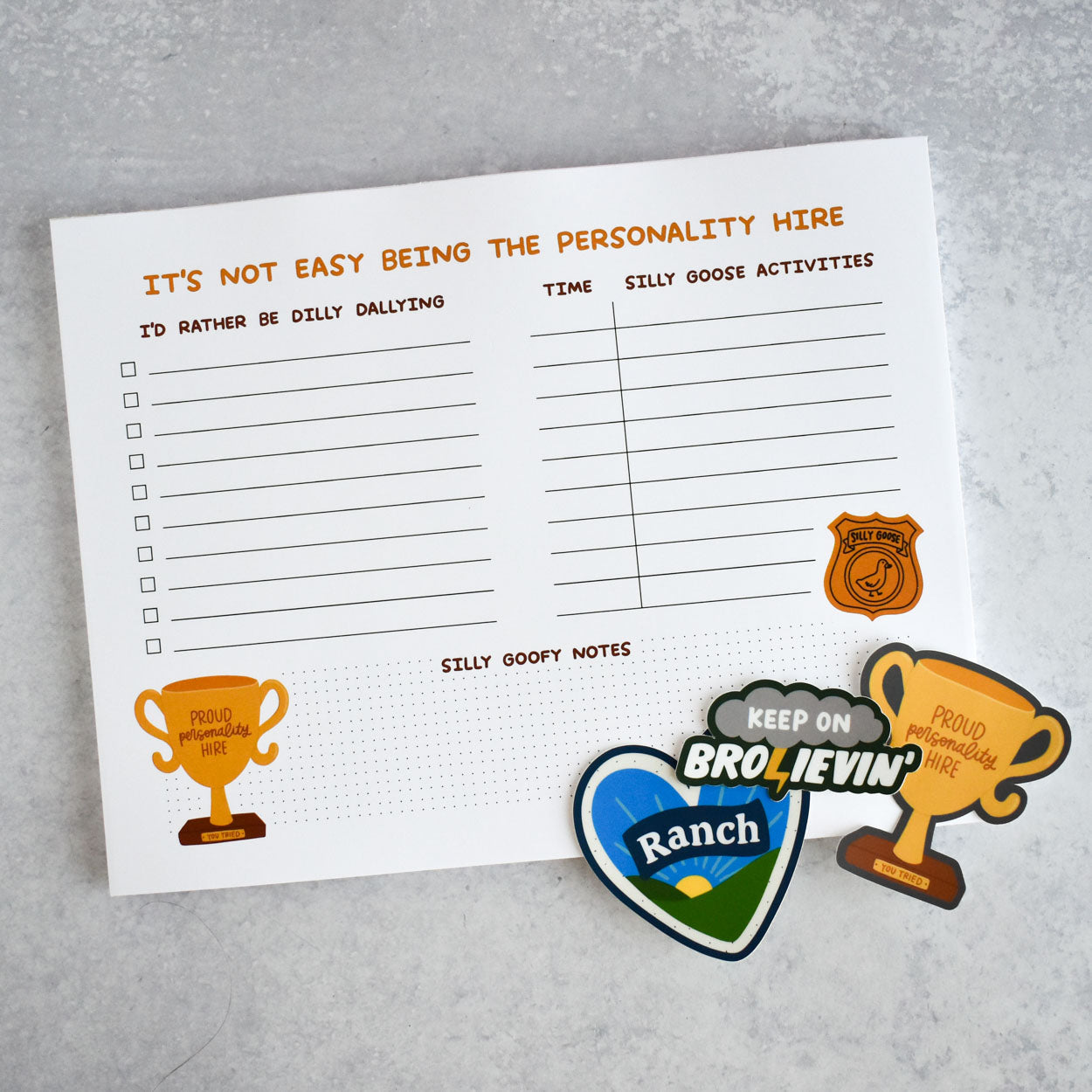 Proud Personality Hire Sticker