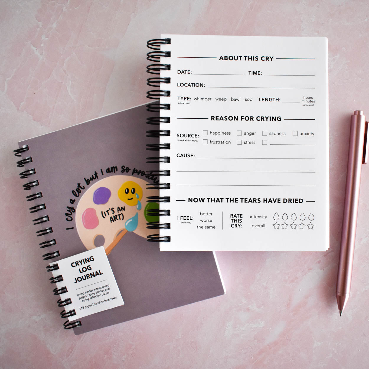 Cry A Lot / Productive Crying Log
