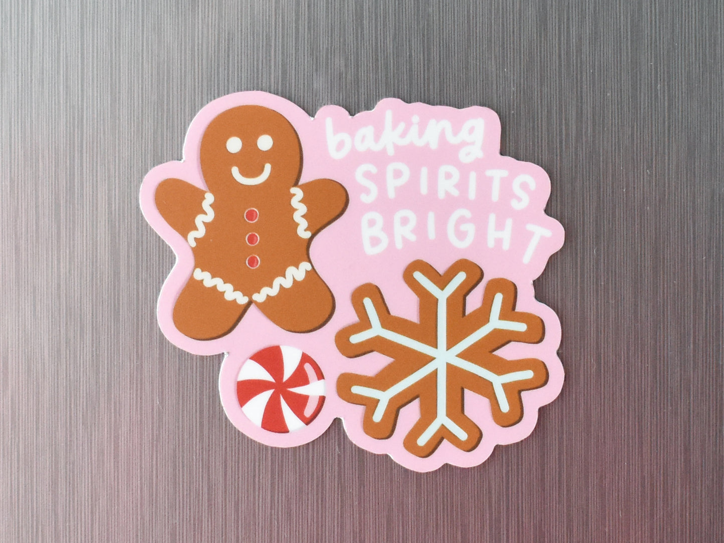 Baking Spirits Bright Fridge Magnet