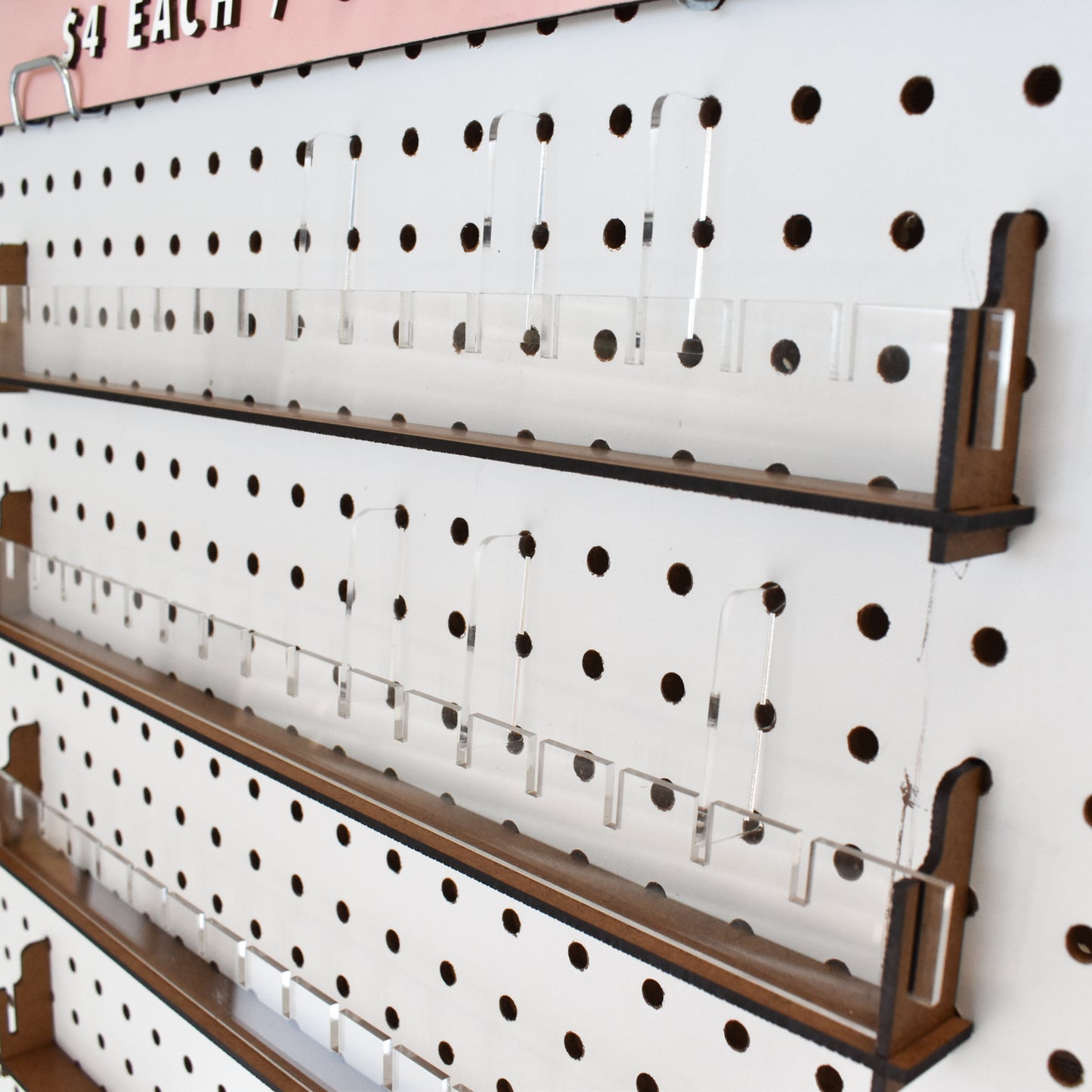 Sticker Ledges with Dividers
