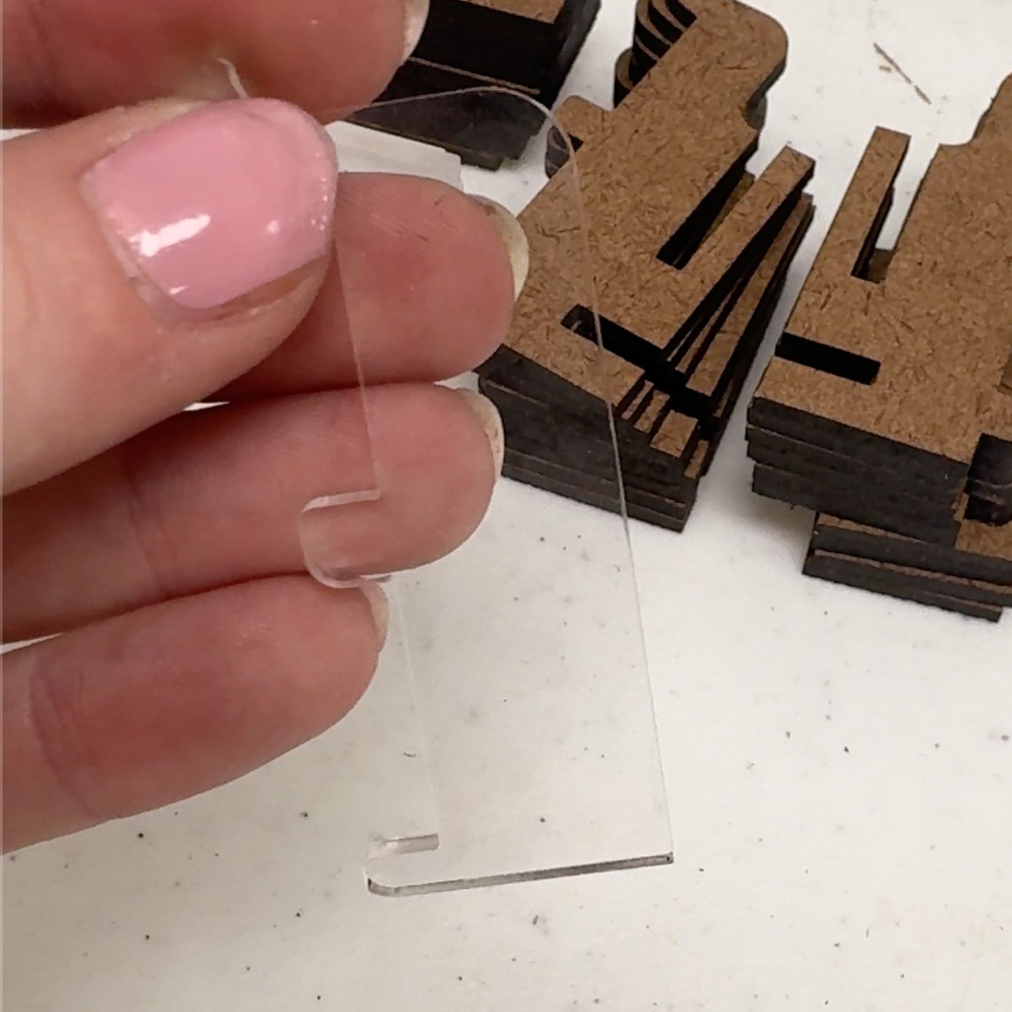 Sticker Ledges with Dividers
