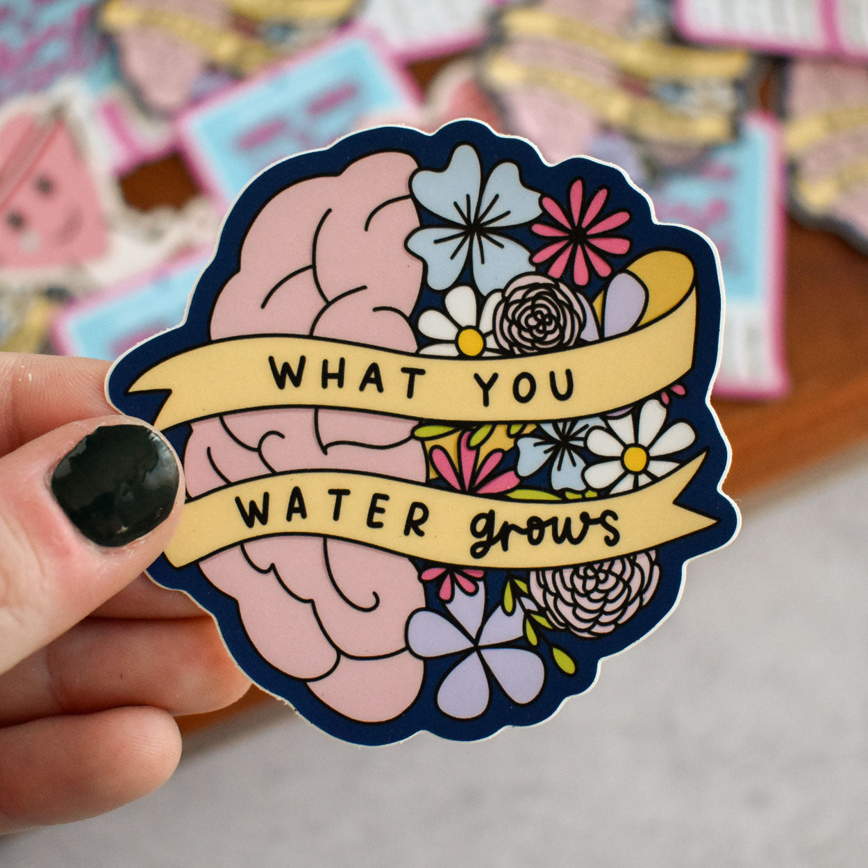 What You Water Grows Sticker