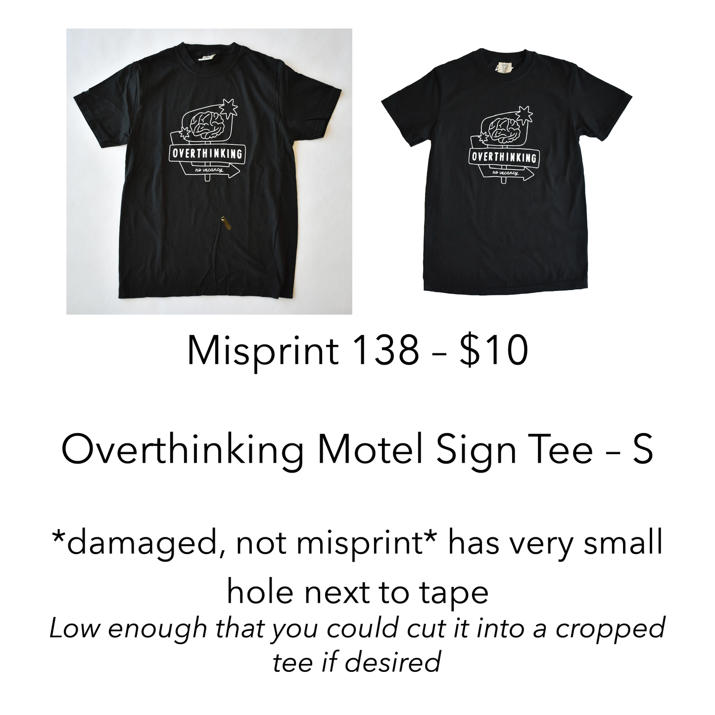 Imperfect / Misprint Apparel - S