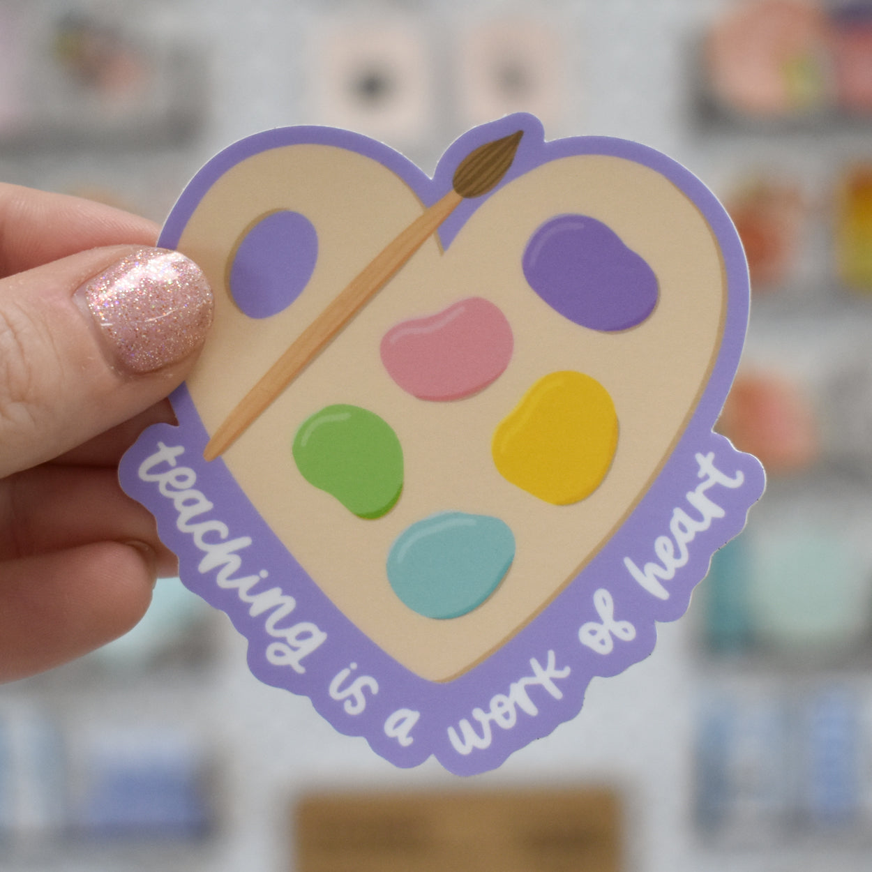 Teaching / Work of Heart Sticker