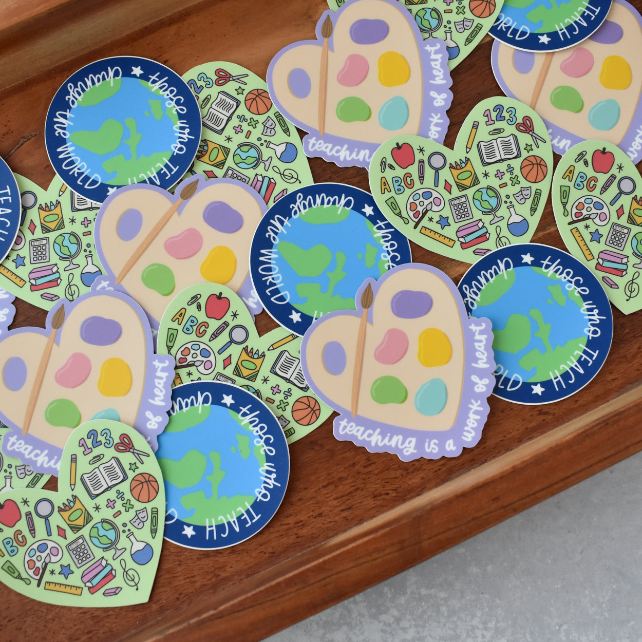Teaching / Work of Heart Sticker