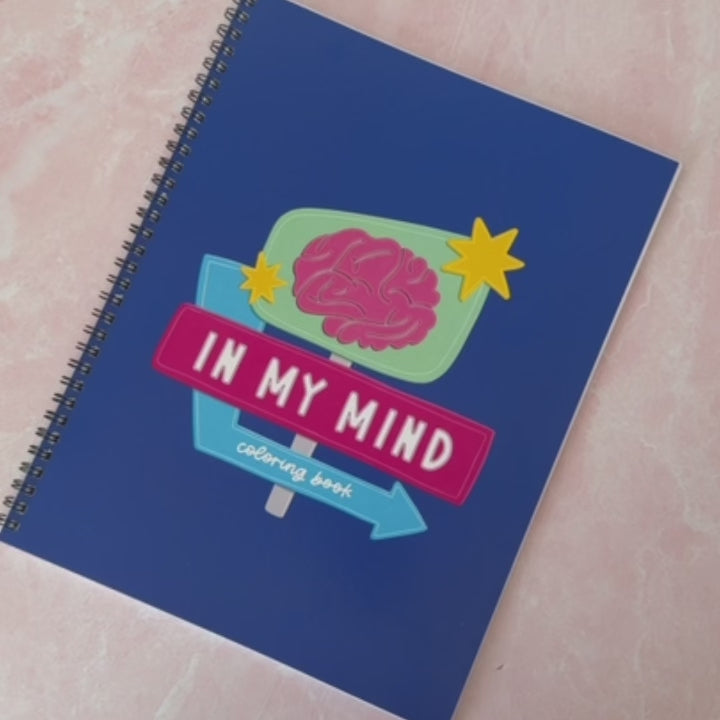 Load and play video in Gallery viewer, In My Mind Coloring Book