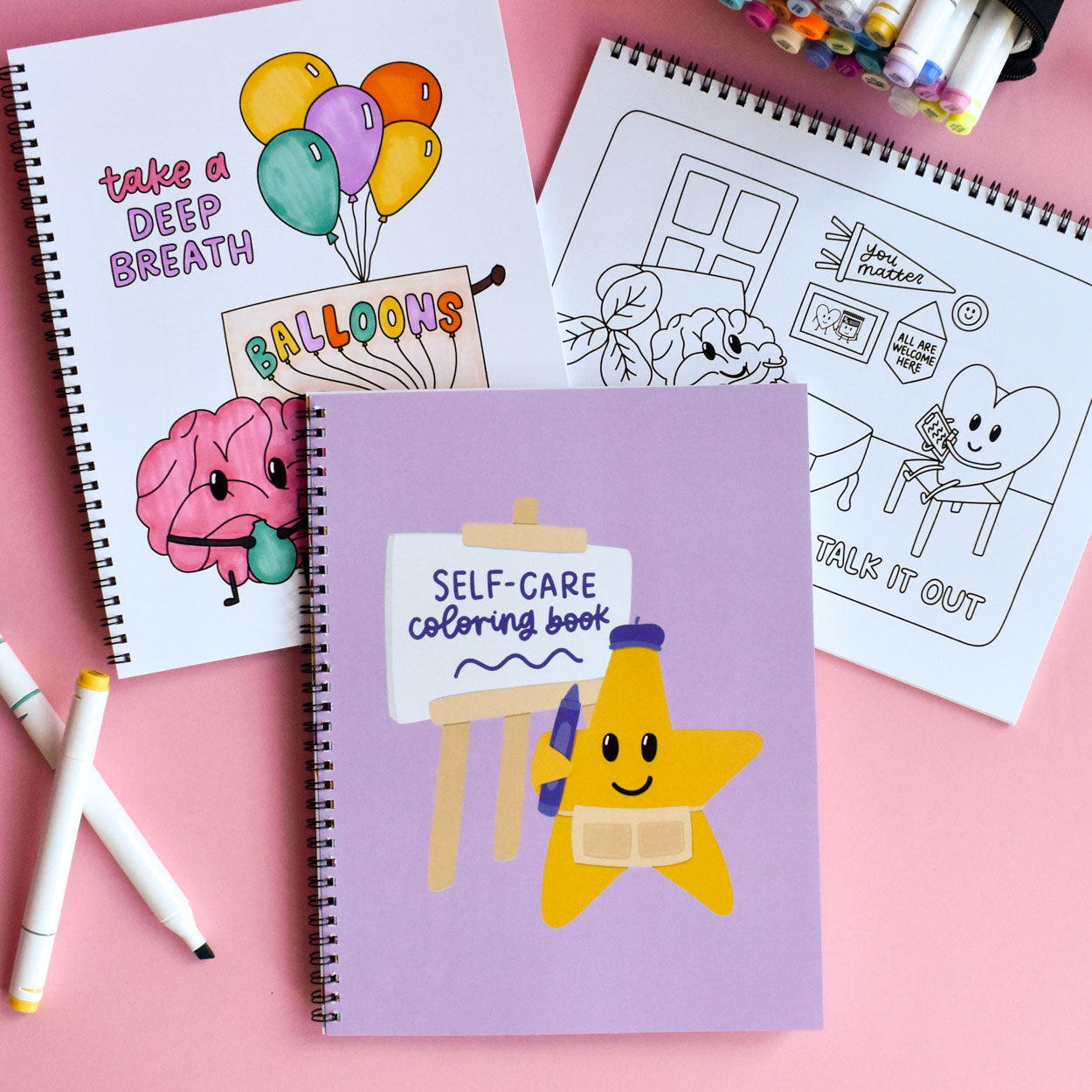 Self-Care Coloring Book