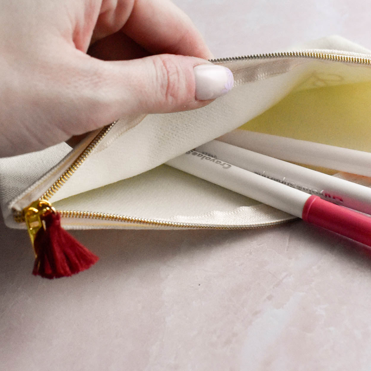 Stationery Lover Zipper Pouch