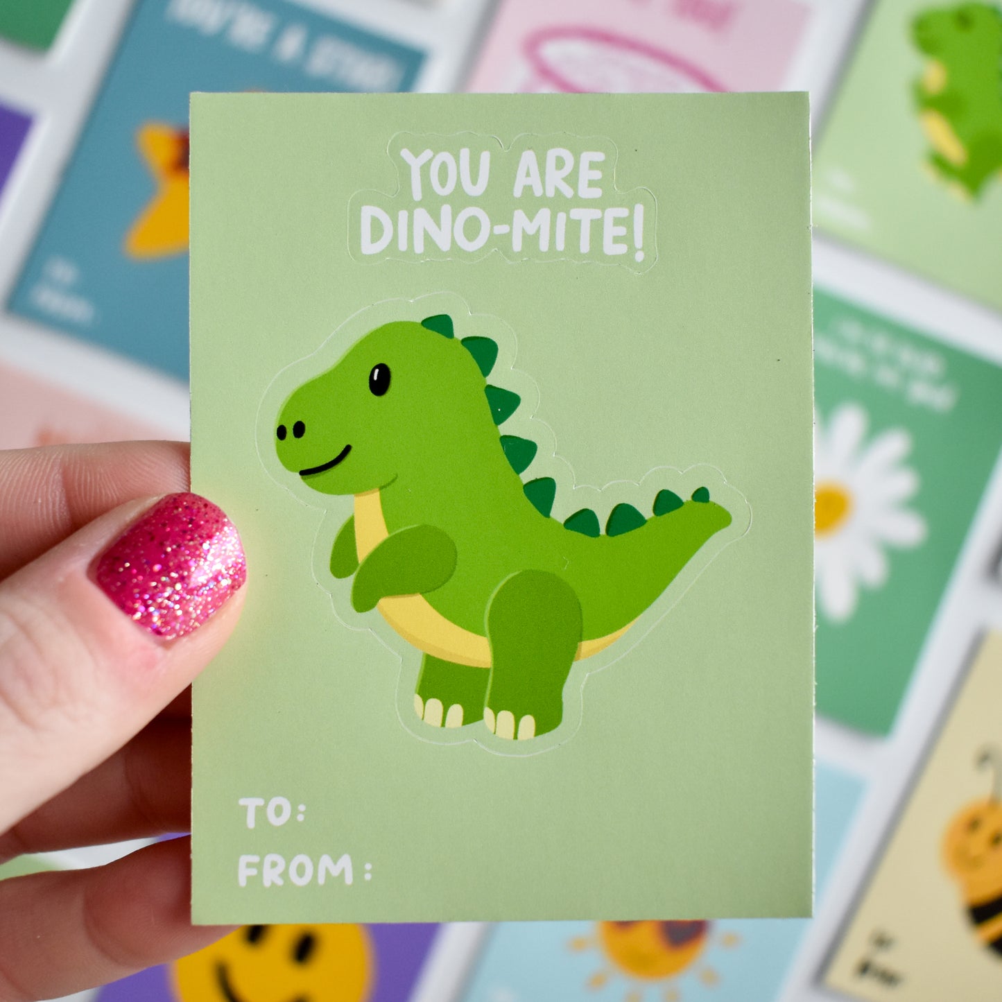 Dino-Mite Sticker Gram