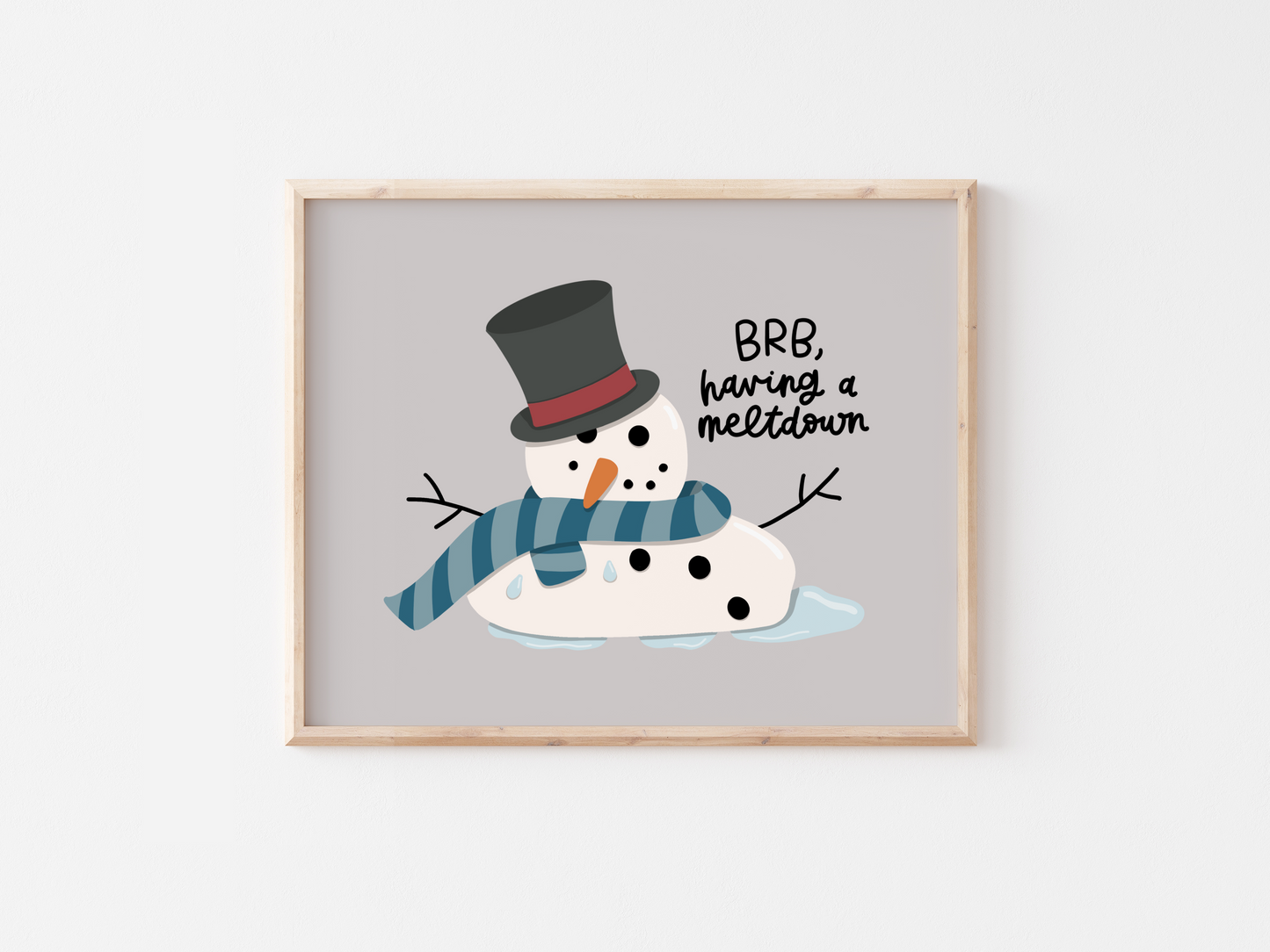 Having A Meltdown Print