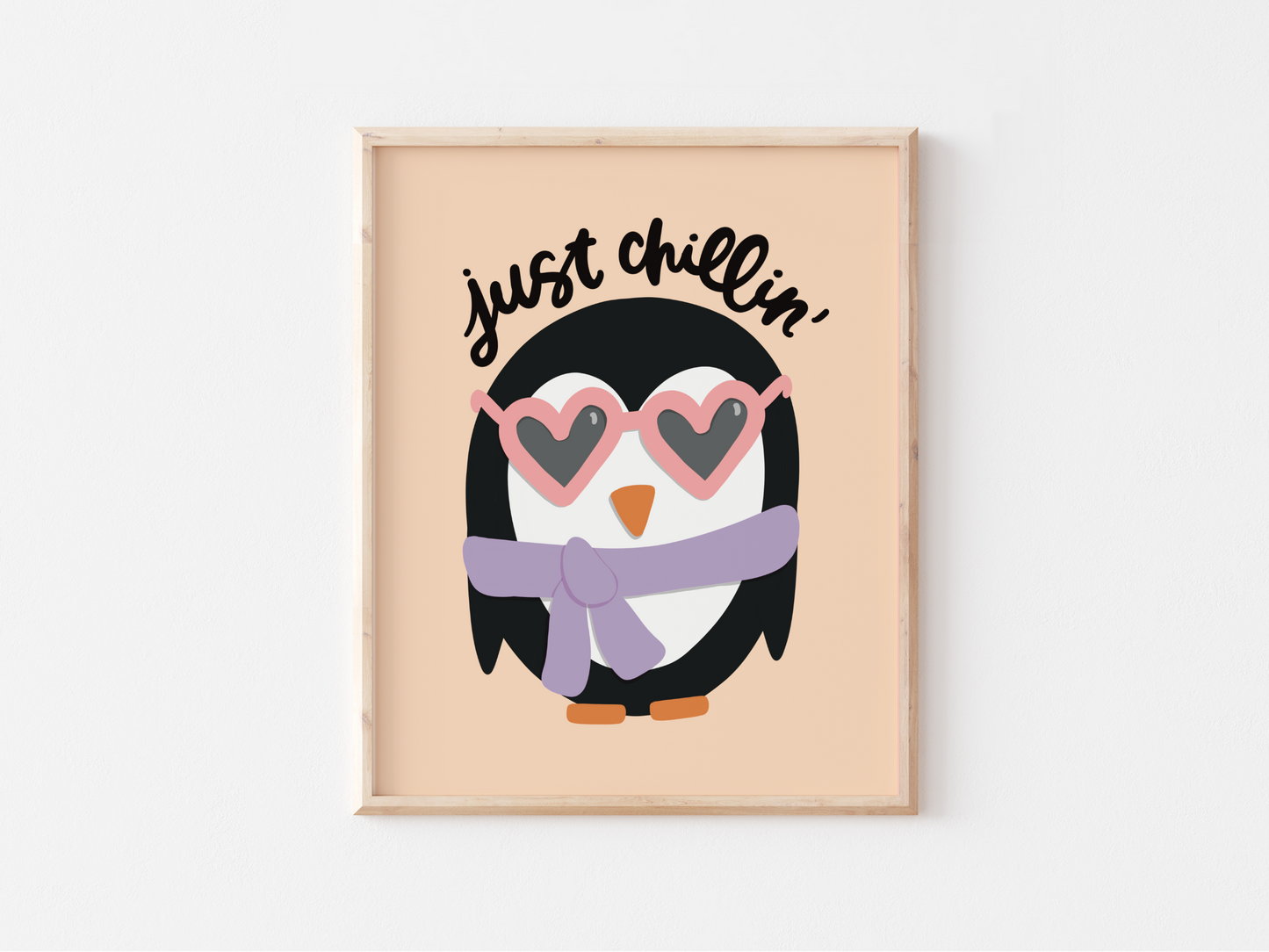 Just Chillin' Print