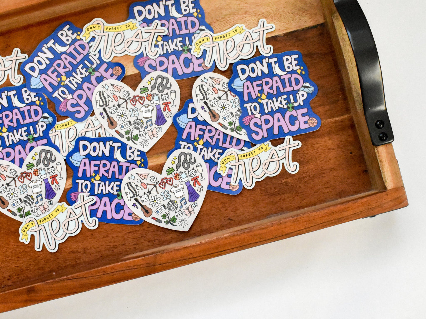 Take Up Space Sticker