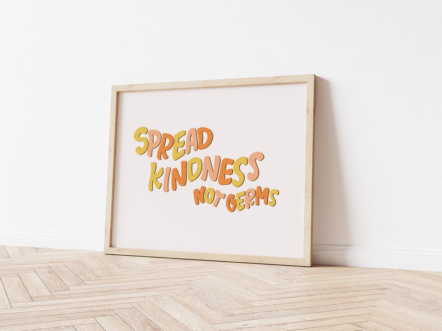 Spread Kindness Not Germs (Digital Download)