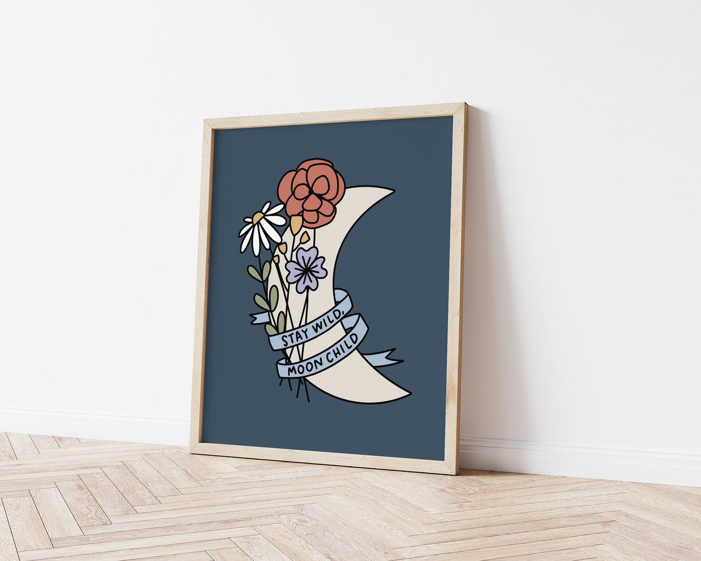 Stay Wild, Moon Child Print