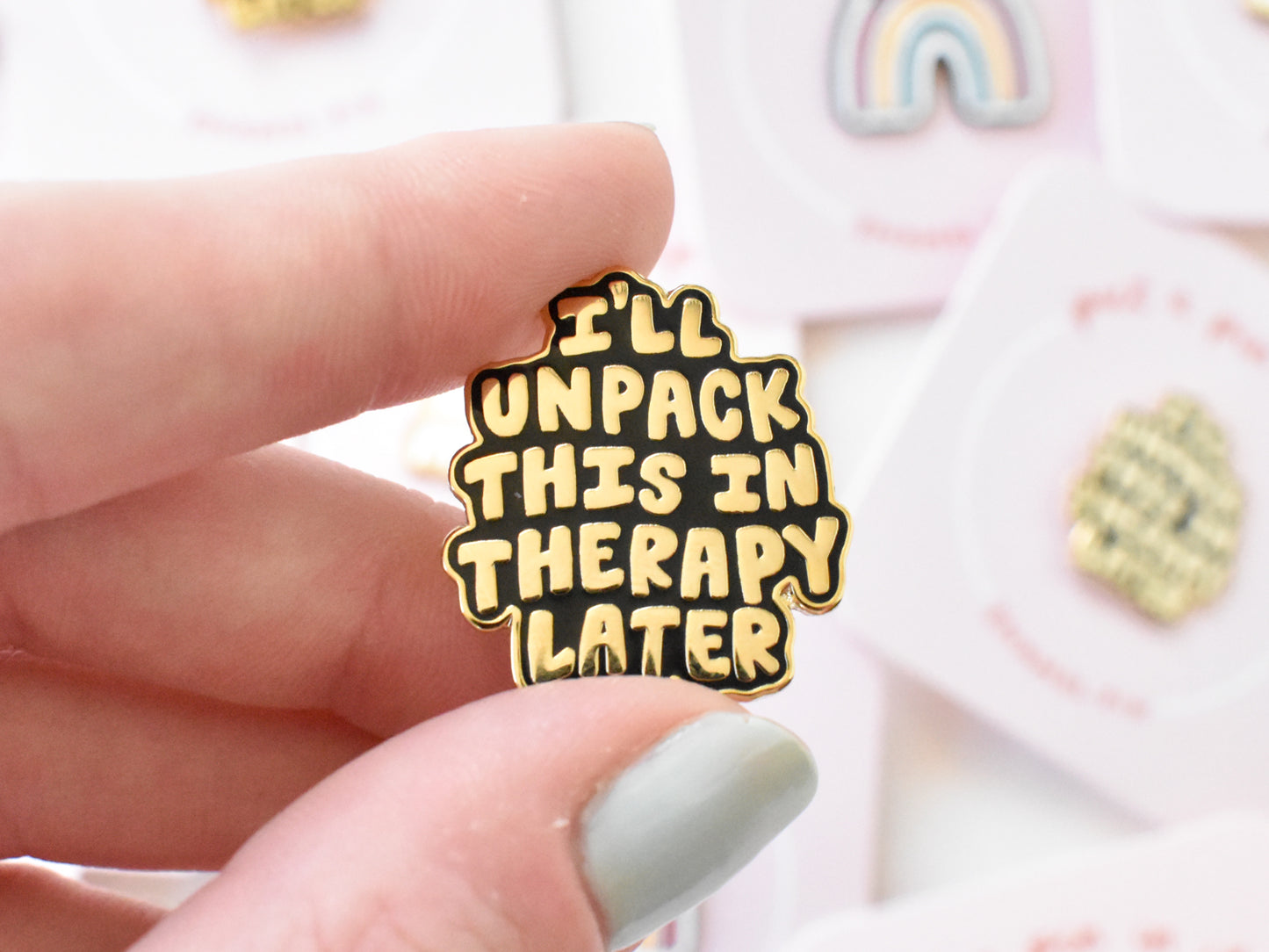 I'll Unpack This In Therapy Pin