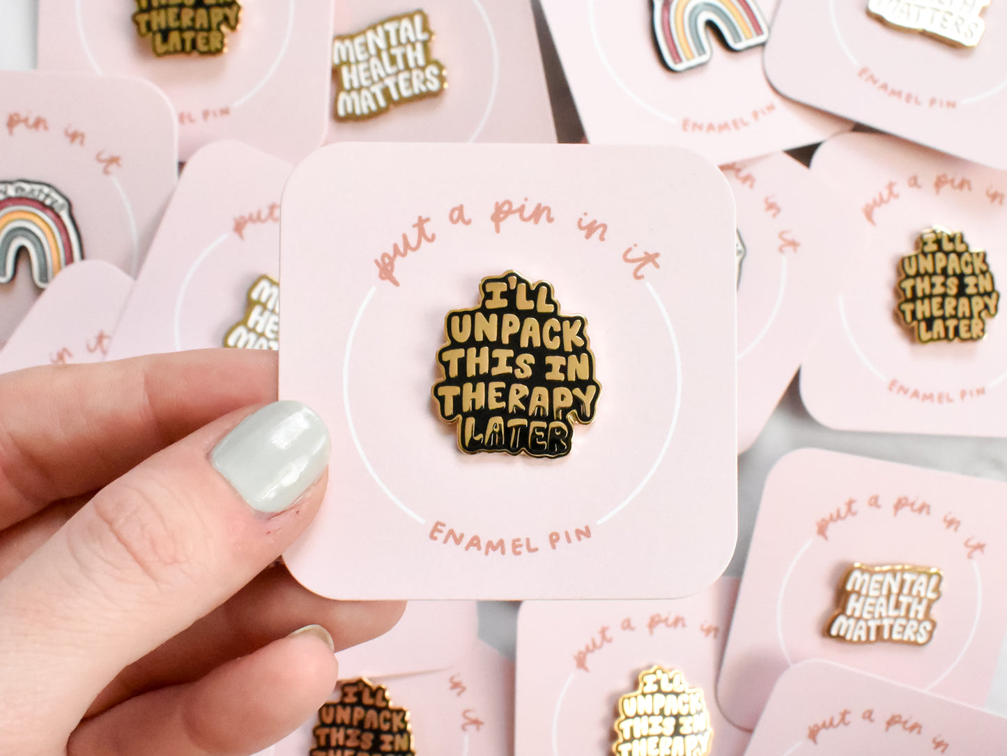 I'll Unpack This In Therapy Pin