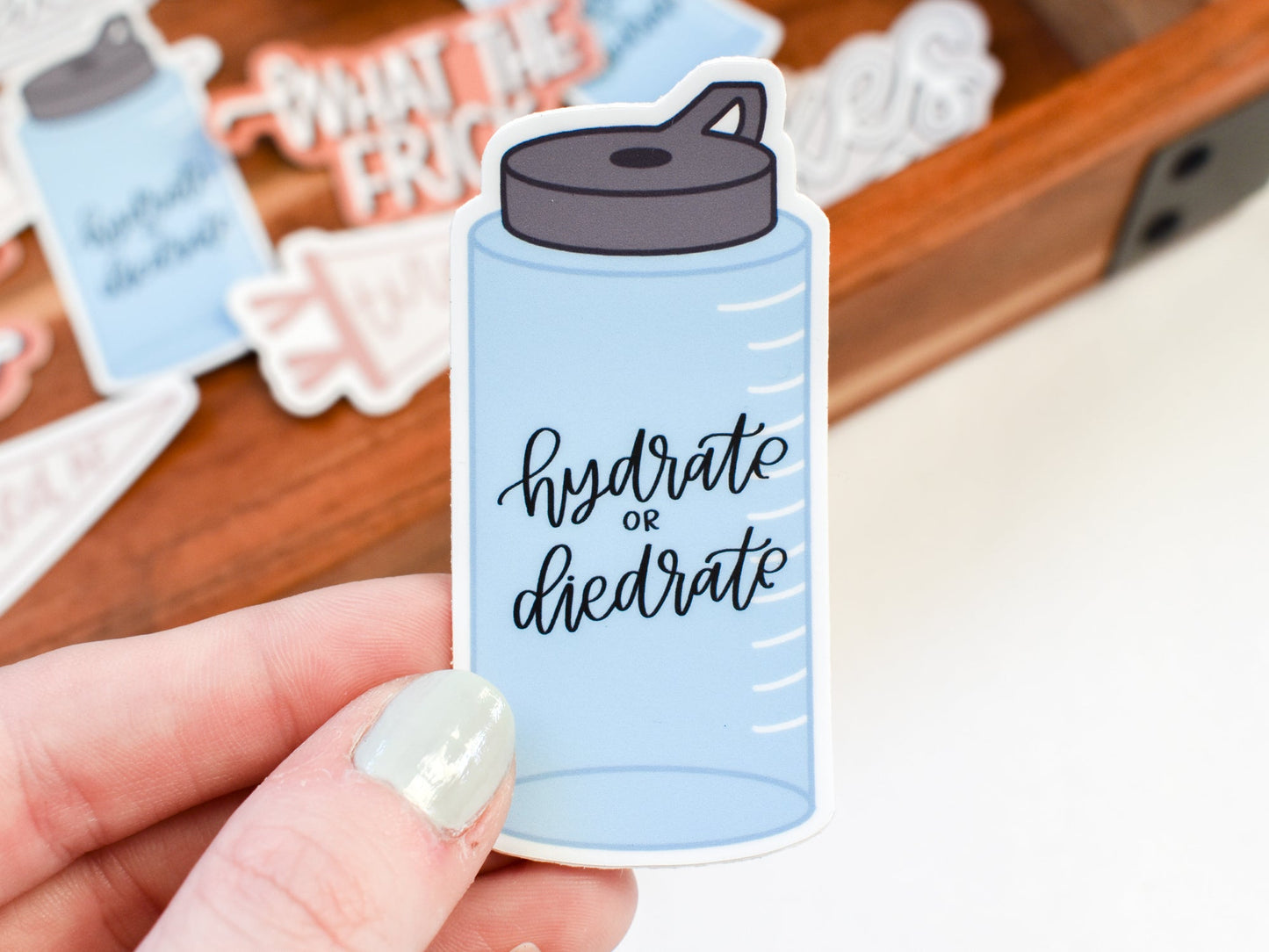 Hydrate or Diedrate Sticker