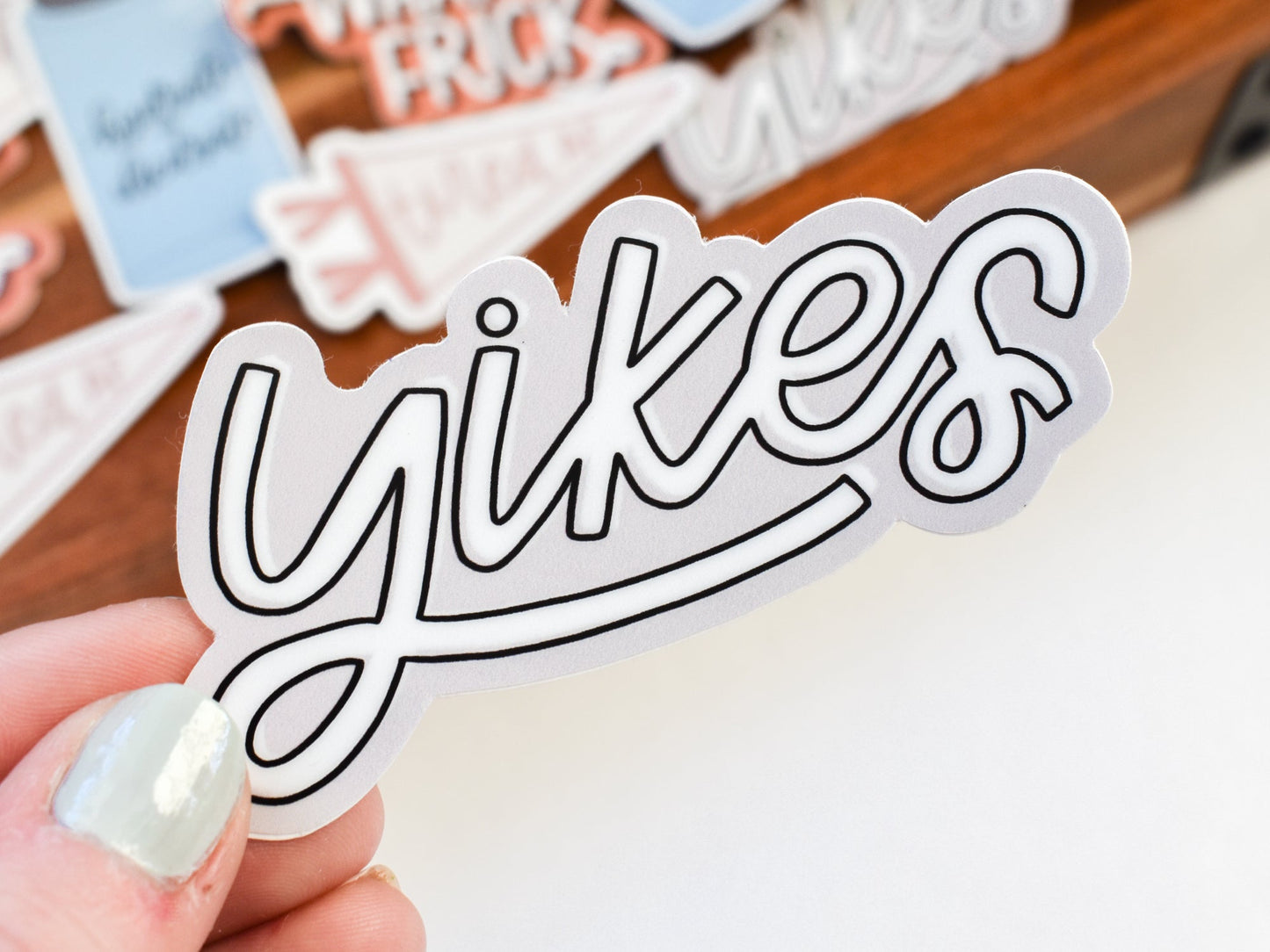 Yikes Sticker