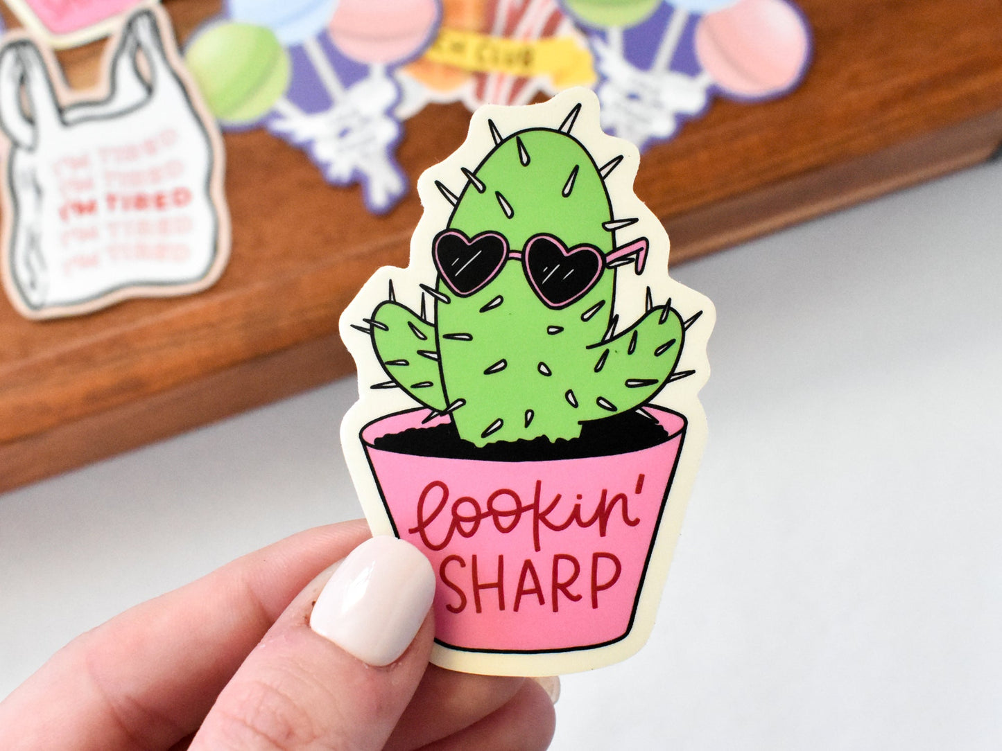 Lookin' Sharp Sticker