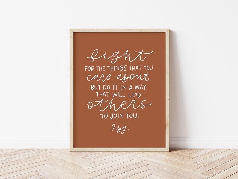 RBG Quote Prints