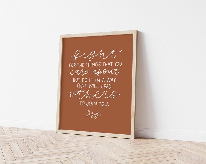 RBG Quote Prints