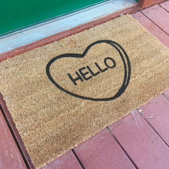 Valentine's Day Doormat