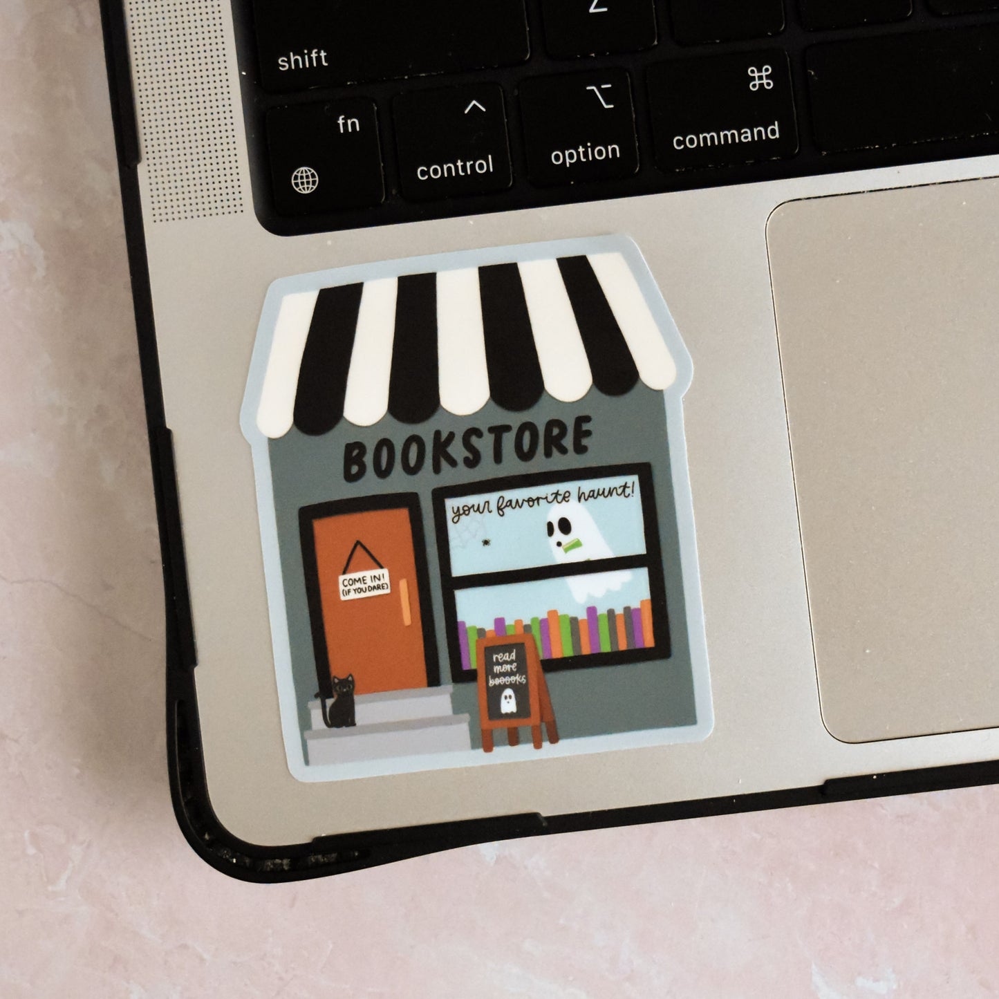 Haunted Bookstore Sticker