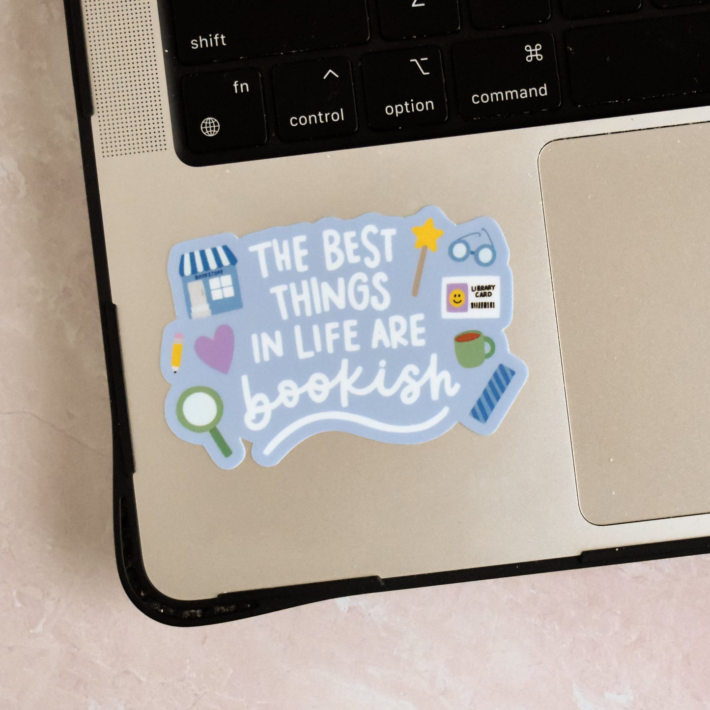 Best Things Are Bookish Sticker