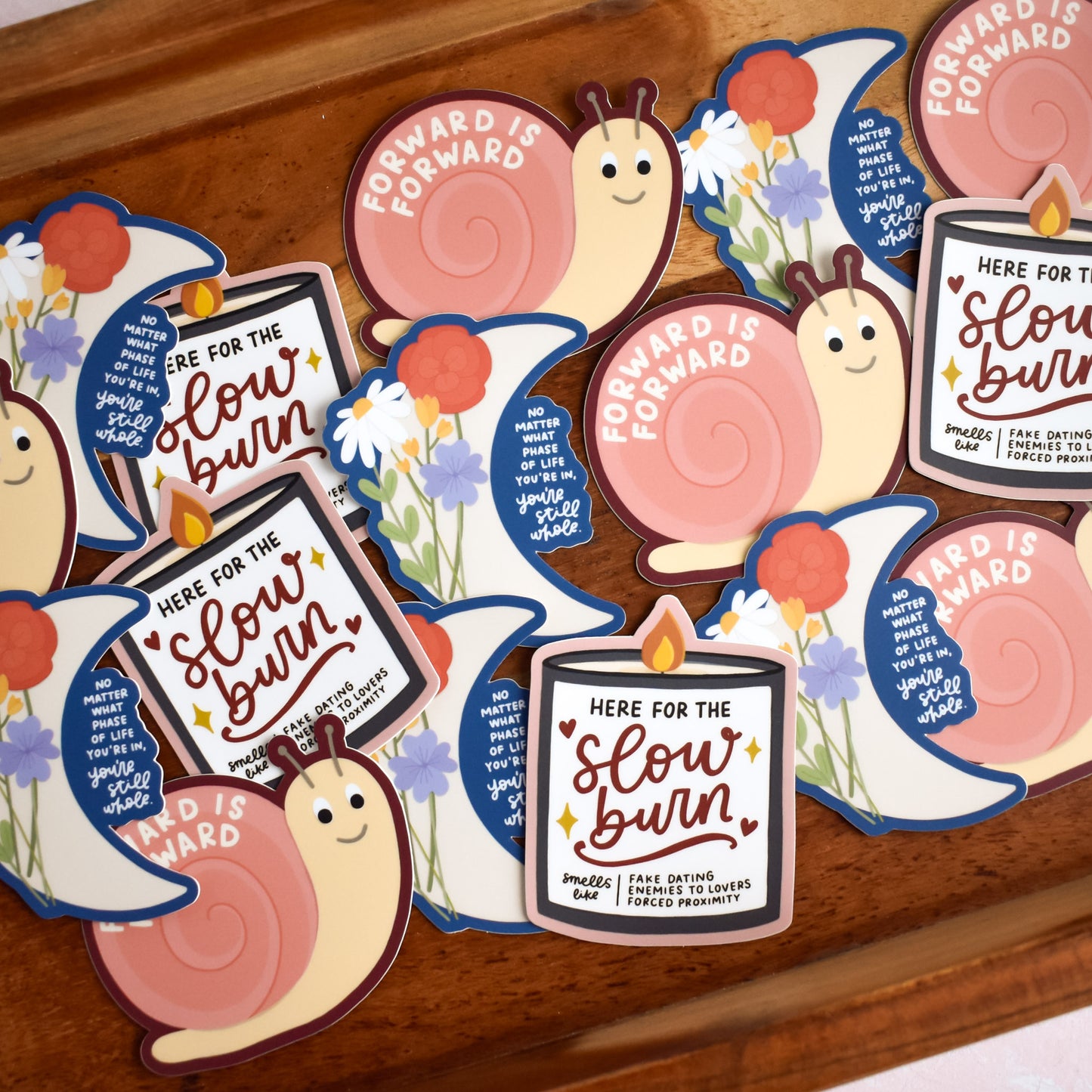 Forward Is Forward Snail Sticker