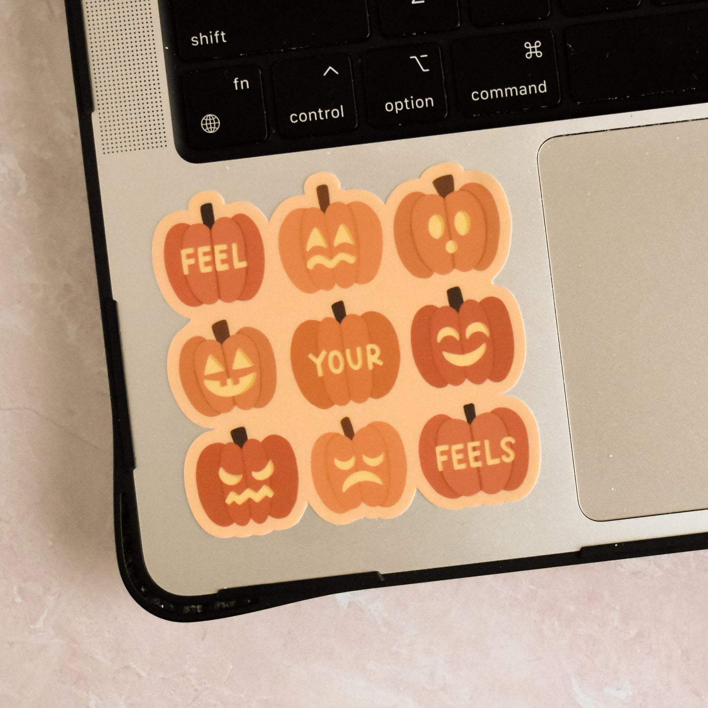 Feel Your Feels Jack-O-Lantern Sticker