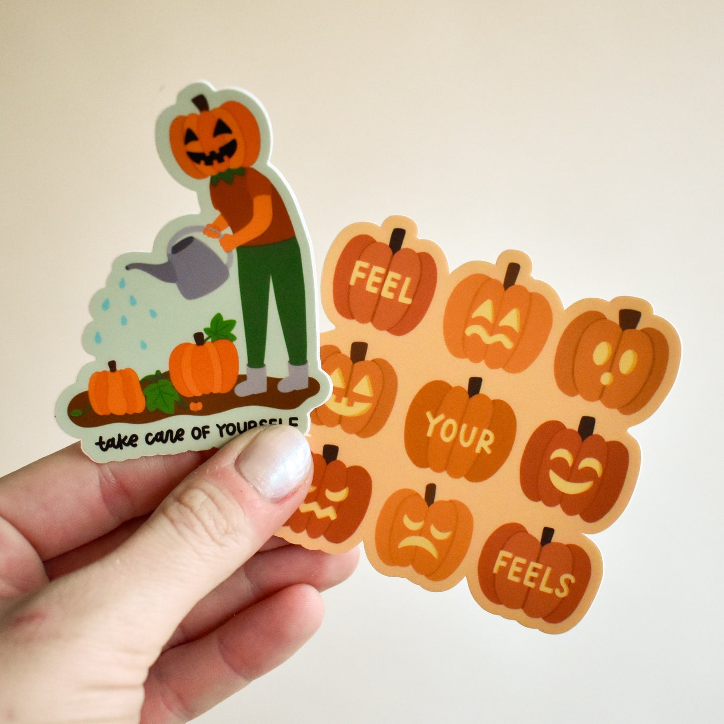 Feel Your Feels Jack-O-Lantern Sticker