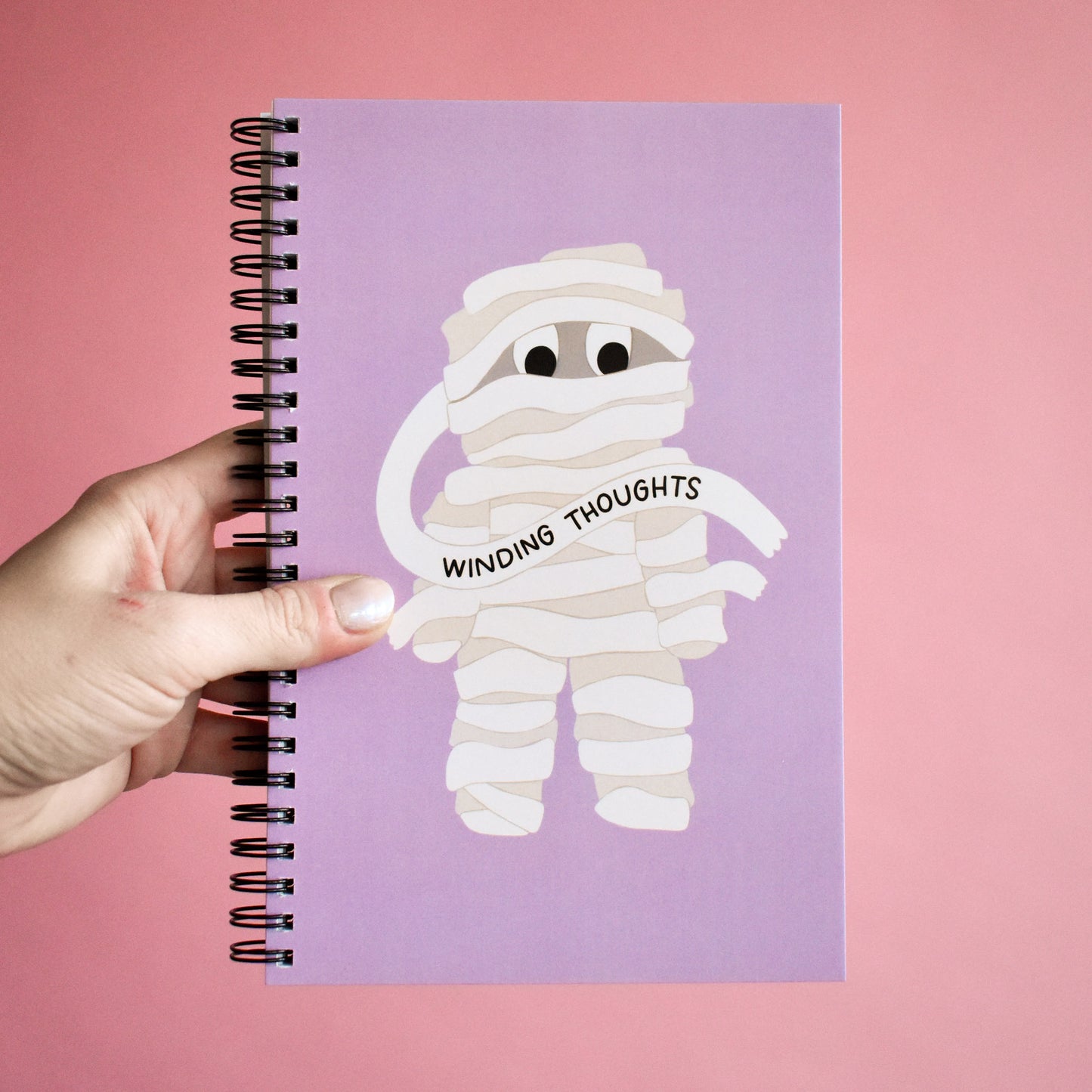 Winding Thoughts Mummy Notebook