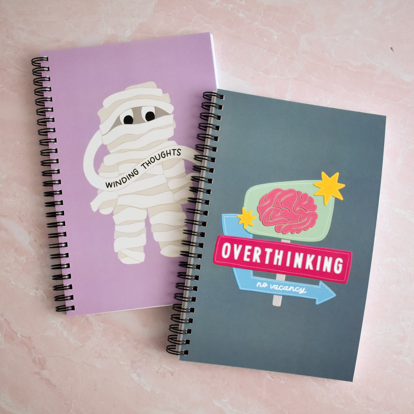 Winding Thoughts Mummy Notebook