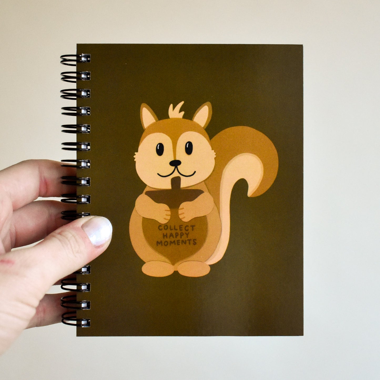 Collect Happy Moments Squirrel Gratitude Journal
