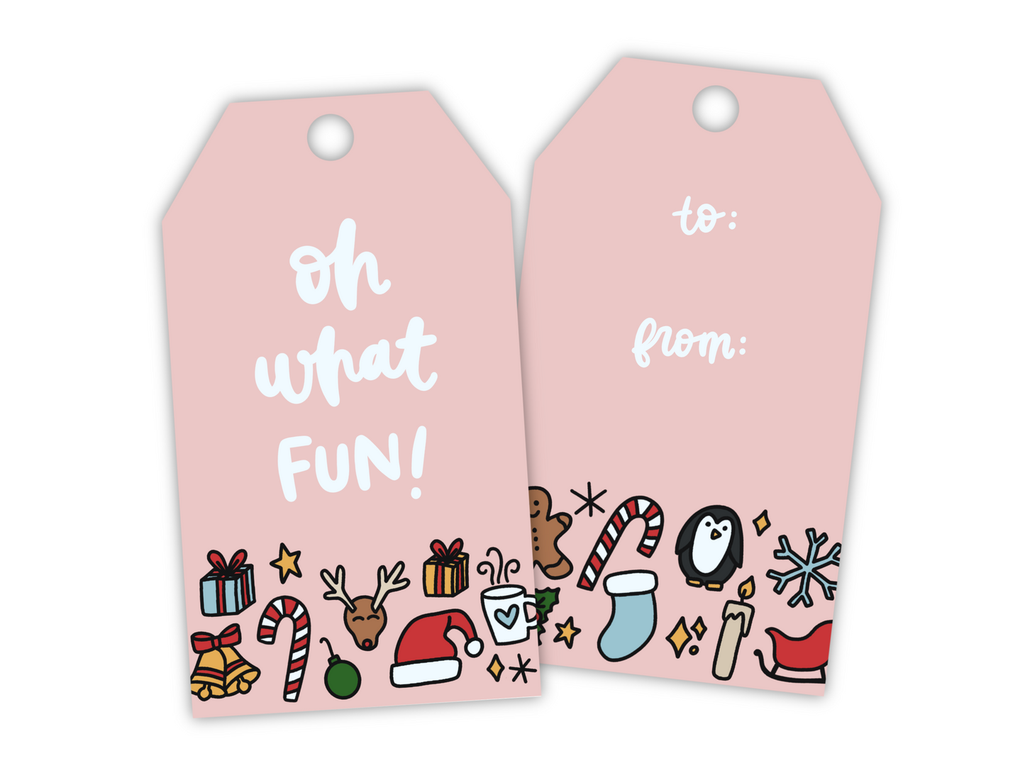 Oh What Fun Gift Tags