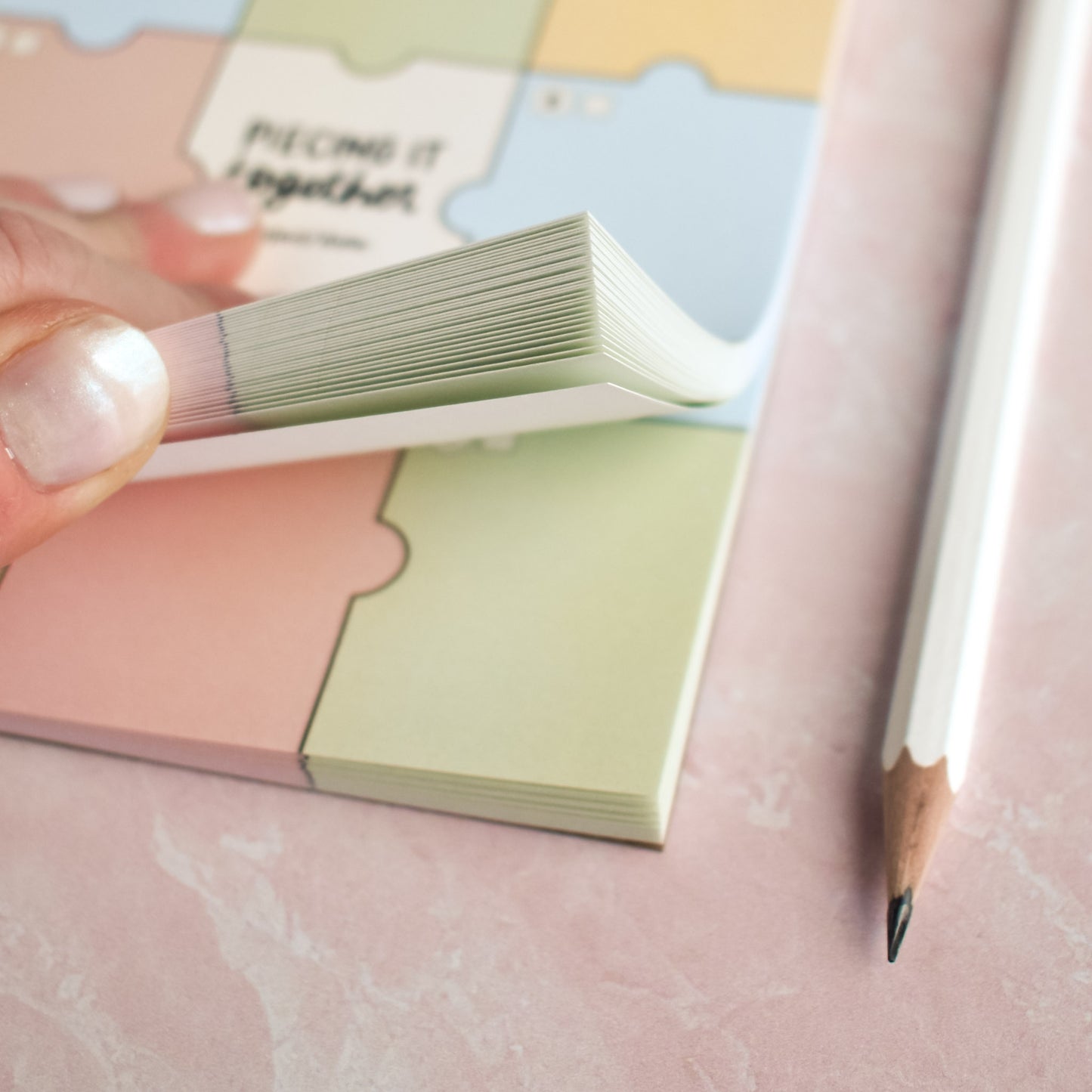 Piecing It Together Notepad