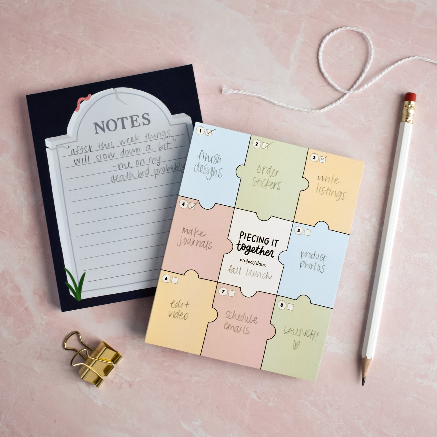 Graveyard Notes Notepad