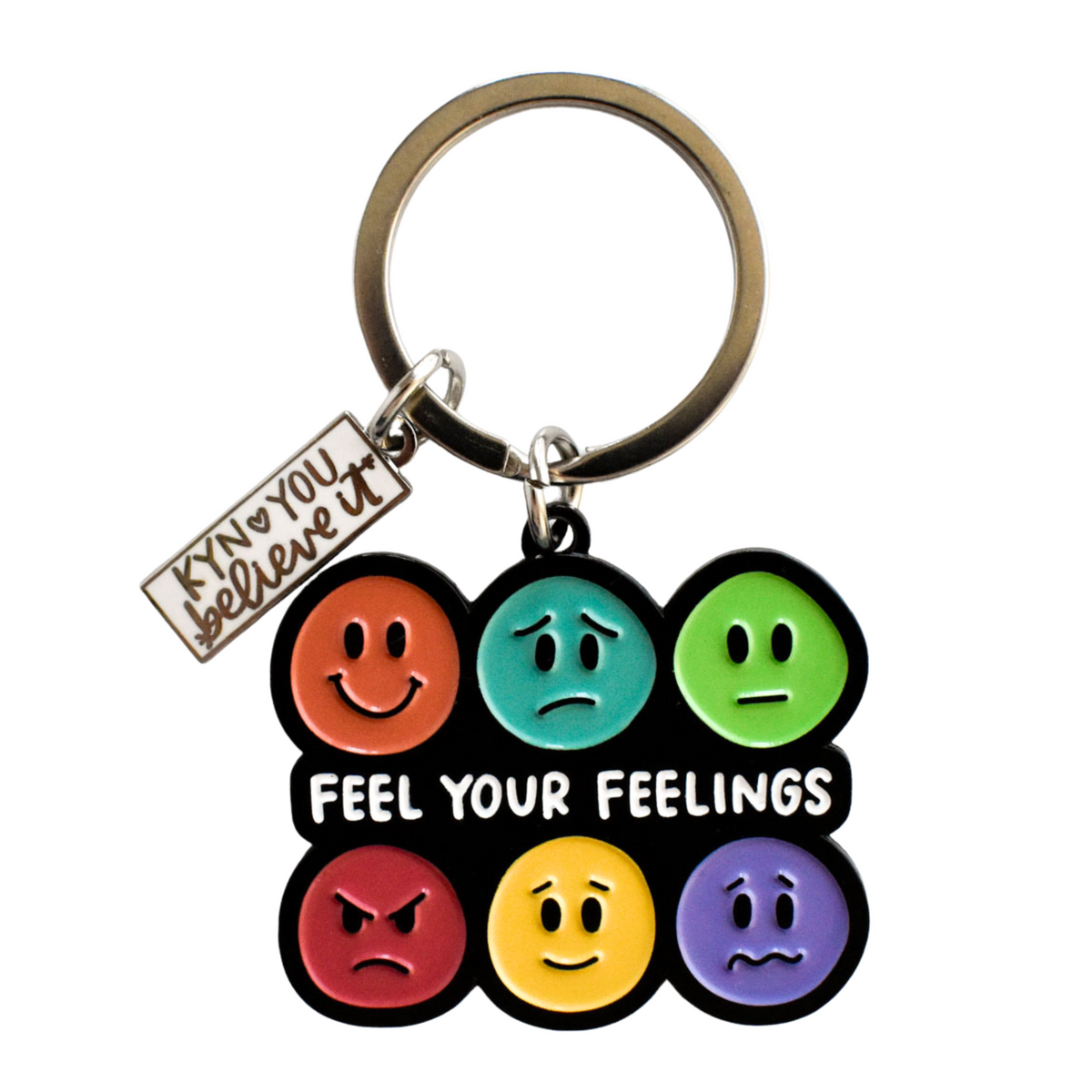 Feel Your Feelings Keychain – Kyn You Believe It
