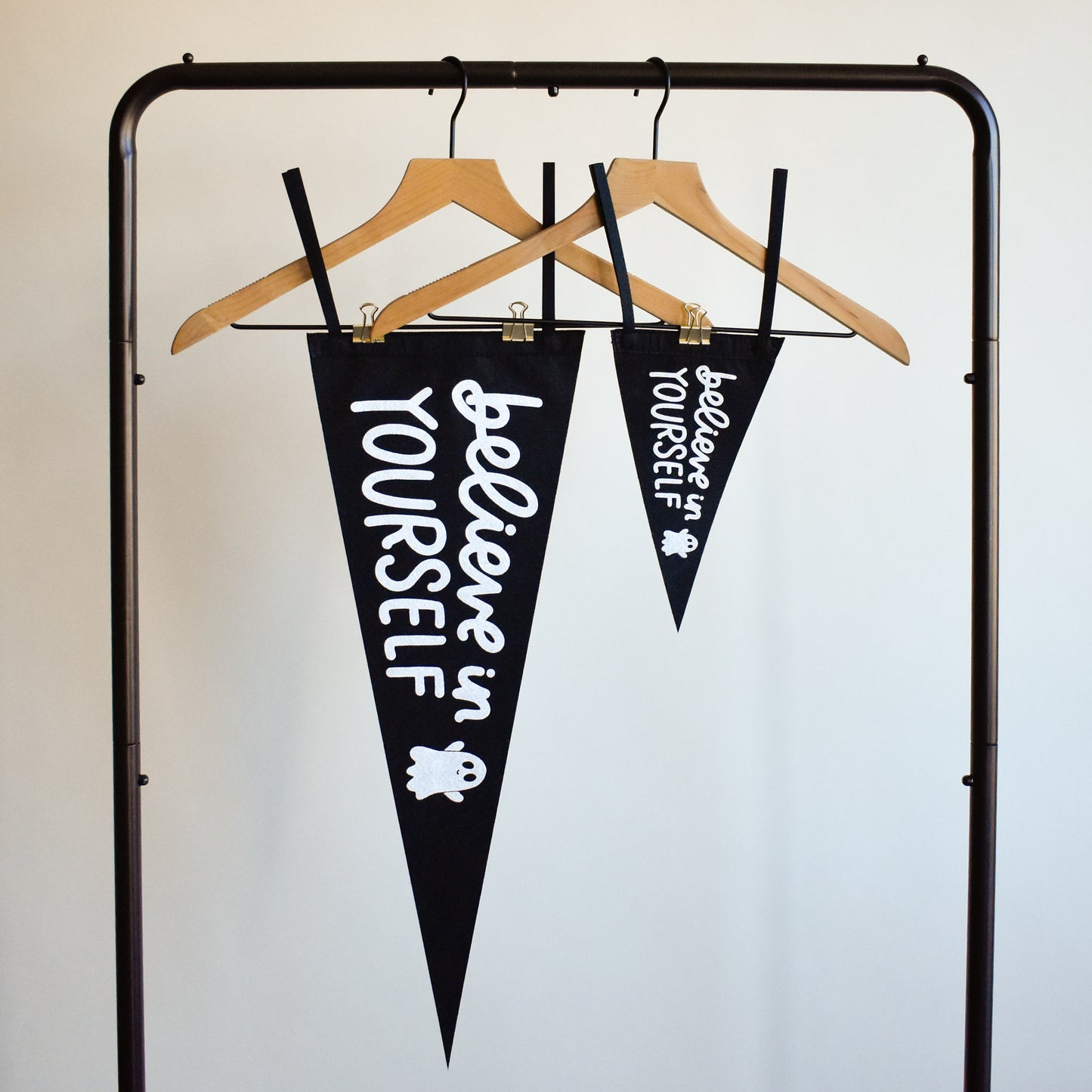 Believe In Yourself Ghost Pennant Flag