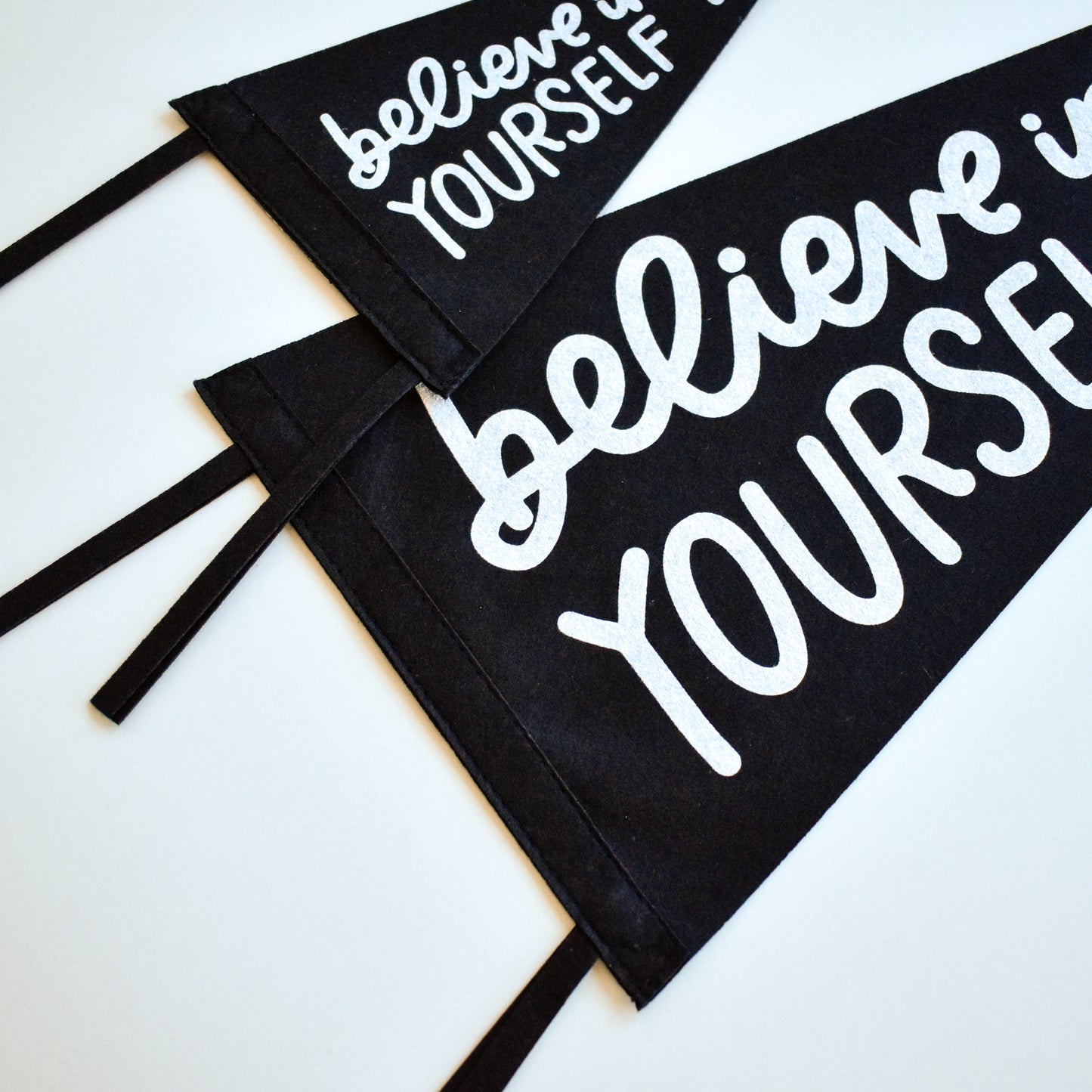 Believe In Yourself Ghost Pennant Flag