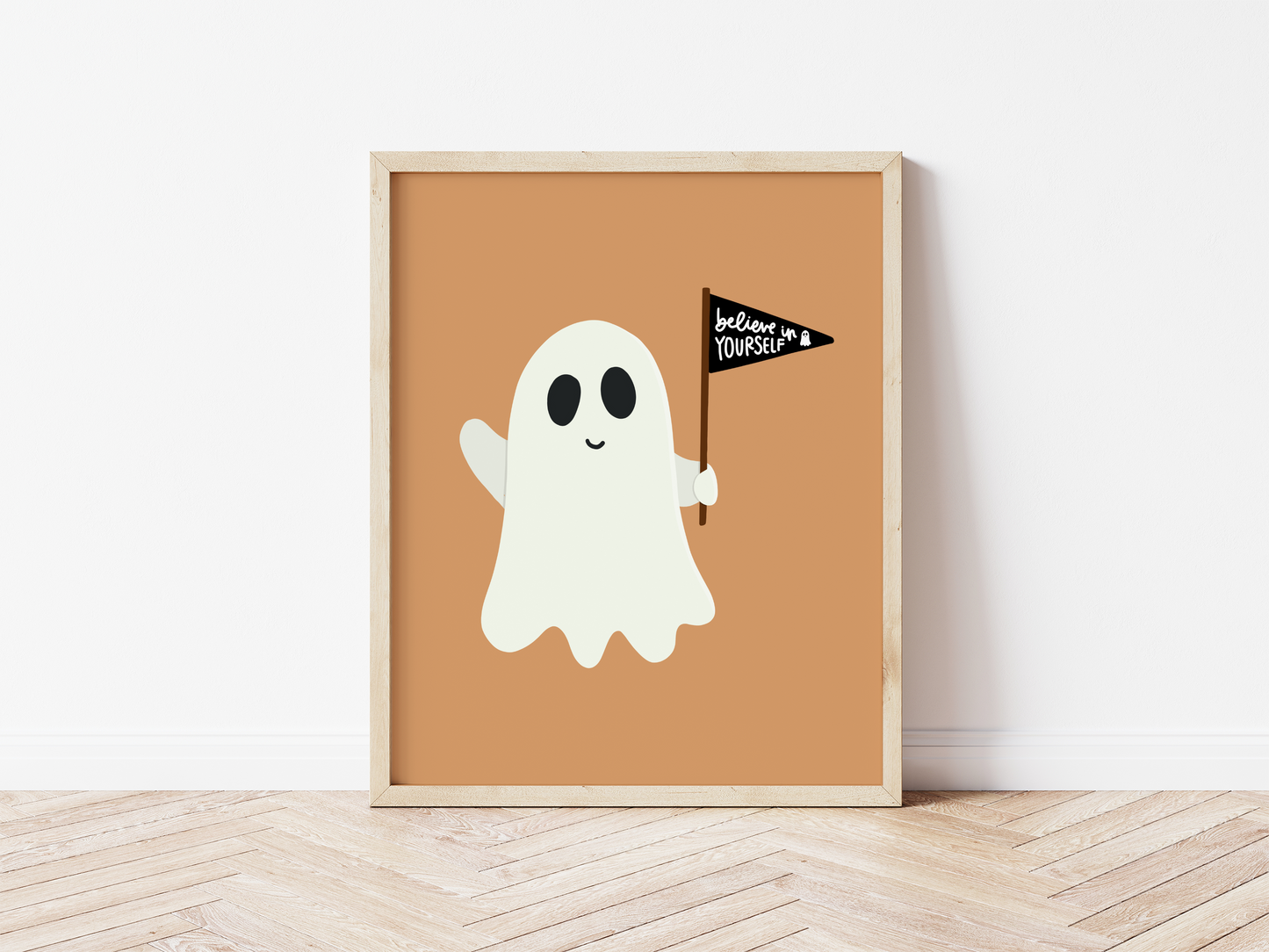 Believe In Yourself Ghost Print