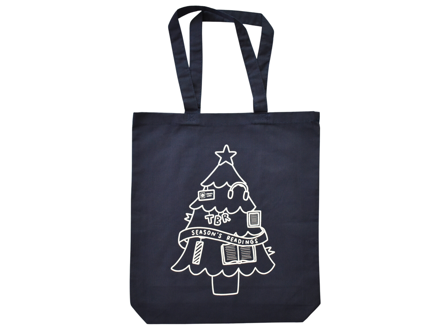 Load image into Gallery viewer, Season&amp;#39;s Readings Tote Bag
