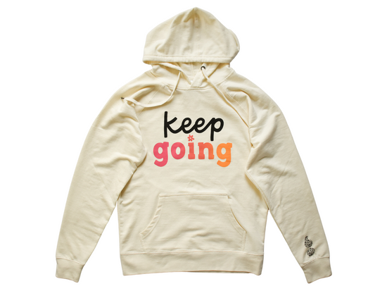 IMPERFECT Keep Going Lightweight Hoodie