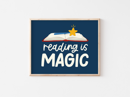 Reading Is Magic Print
